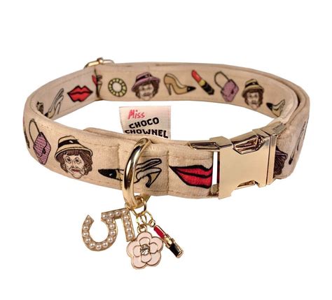 collar for cats chanel|coco chanel cat collar.